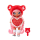 MGA Entertainment Na!Na!Na! Surprise Sweetest Hearts Doll - Red Heart Bear - 1037373 - zdjęcie